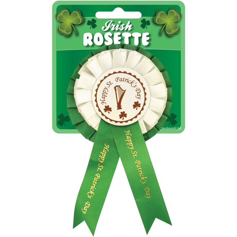 ST PATRICKS DAY ROSETTE
