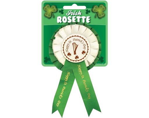 ST PATRICKS DAY ROSETTE