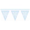 RADIANT CROSS BLUE PENNANT BANNER