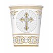(8) 9OZ G/S RADIANT CROSS CUPS