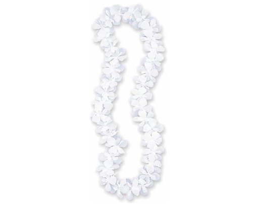 40IN WHITE FLOWER LEI
