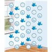 (6) BLUE COMMUNION CHURCH STRING DECS
