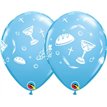 (25) 11IN PALE BLUE COMMUNION ELEMENTS QUALATEX