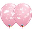 (25) 11IN PINK COMMUNION ELEMENTS QUALATEX