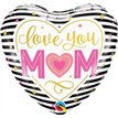 LOVE YOU MUM 18IN FOIL BALLOON