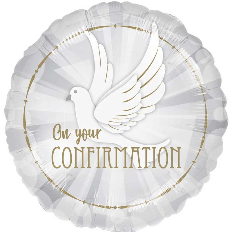 18IN CONFIRMATION FOIL BALLOON