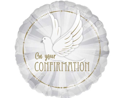 18IN CONFIRMATION FOIL BALLOON