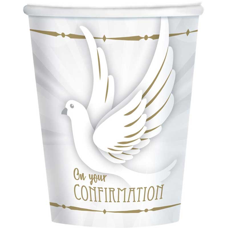 (8) 250ML CONFIRMATION CUPS
