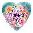 18IN HAPPY MOTHERS DAY HEART FOIL BALLOON