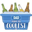 33in COOLEST DAD COOLER FOIL BALLOON