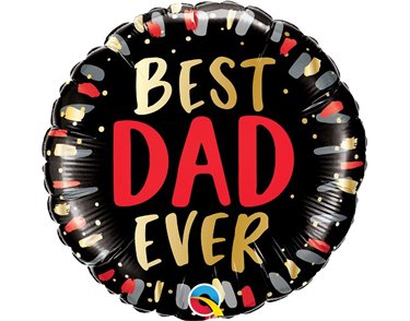 18IN BEST DAD EVER FOIL BALLOON