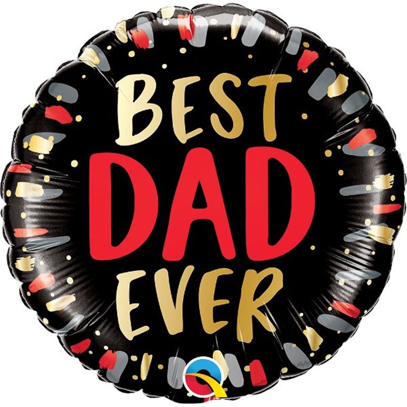 18IN BEST DAD EVER FOIL BALLOON