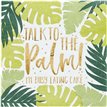 (20) TROPICAL LEAF NAPKINS
