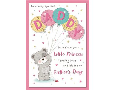 10x7in DAD FROM PRINCESS FATHERS DAY BOXED 3S