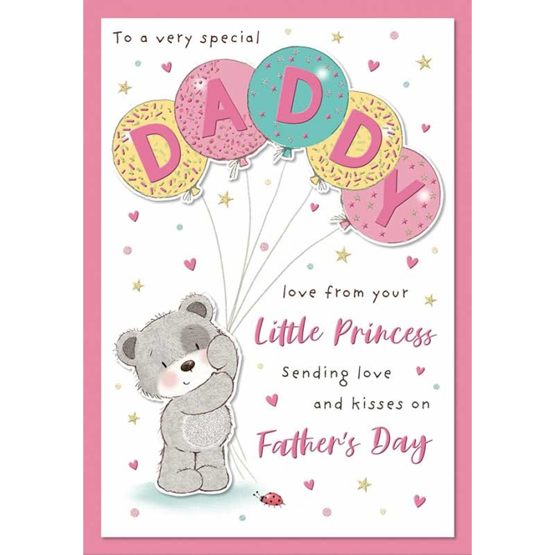 10x7in DAD FROM PRINCESS FATHERS DAY BOXED 3S