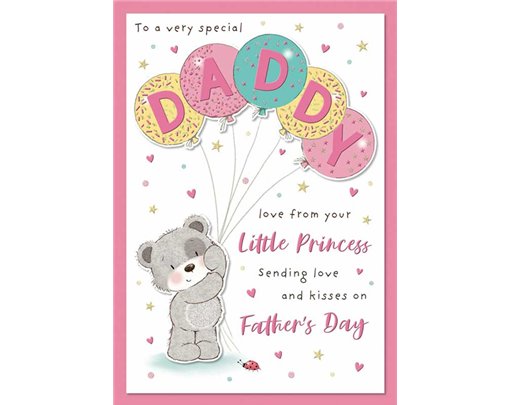 10x7in DAD FROM PRINCESS FATHERS DAY BOXED 3S