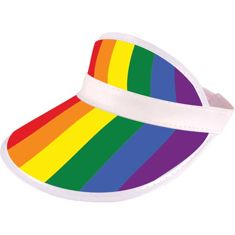 ADULT PRIDE VISOR HAT