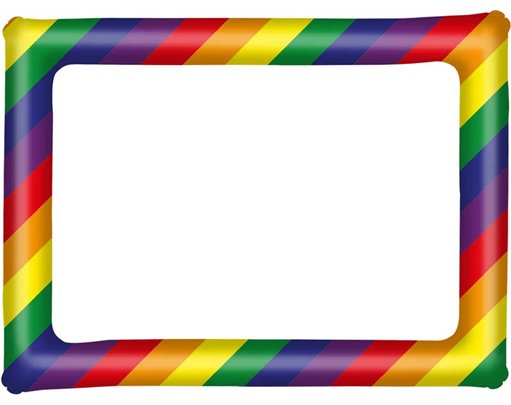 60x80cm INFLATABLE PRIDE FRAME