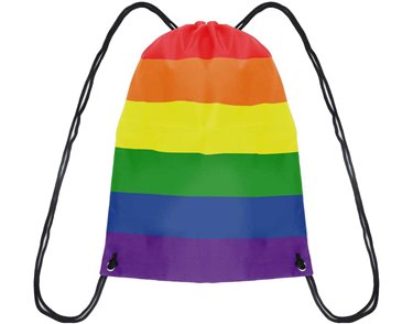 PRIDE DRAWSTRING BAG RAINBOW