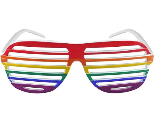 ADULT PRIDE SHUTTER GLASSES