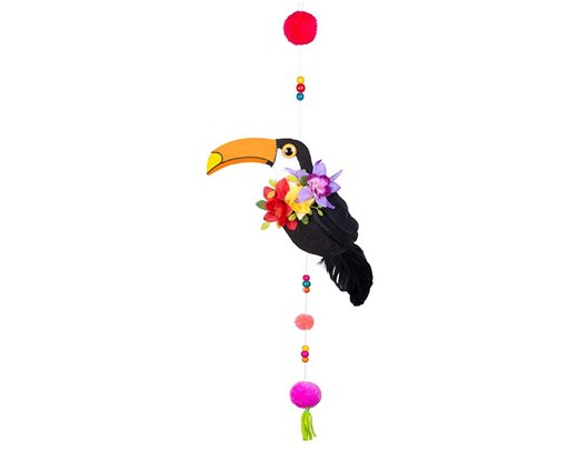 70cm TOUCAN HANGING DECORATION