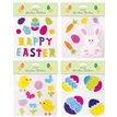 EASTER SQUARE GEL WINDOW STICKER