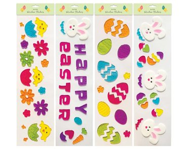 EASTER LONG GEL WINDOW STICKER