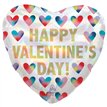 18IN IRIDESCENT HEARTS FOIL BALLOON