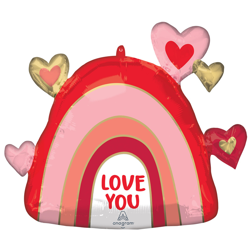 26in LOVE RAINBOW SUPERSHAPE