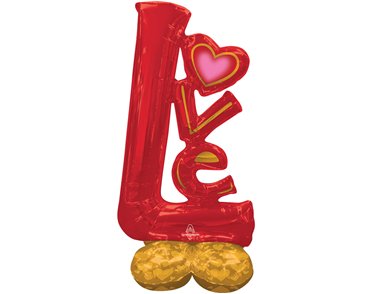 AIRLOONZ BIG LOVE FOIL BALLOON