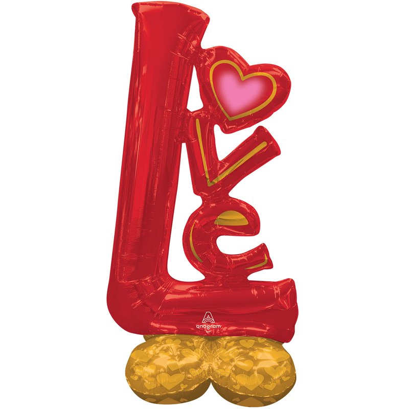 AIRLOONZ BIG LOVE FOIL BALLOON