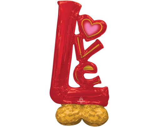 AIRLOONZ BIG LOVE FOIL BALLOON