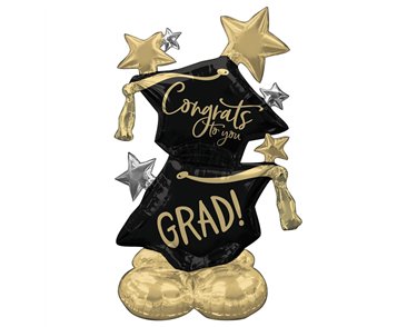 AIRLOONZ CONGRATS TO YOU GRAD FOIL
