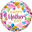 18in MOTHER'S DAY COLOURFUL GEMS FOIL BALLOON