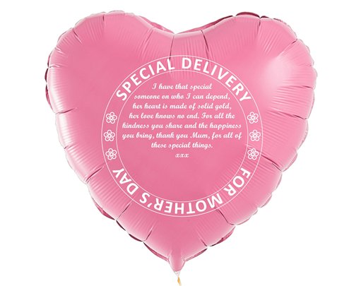 18in PERSONLISABLE PINK MOTHER'S DAY BALLOON 5S