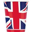 8PK 9oz UNION JACK PAPER CUPS