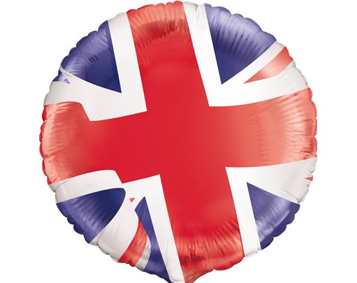 18in UNION JACK FOIL BALLOON