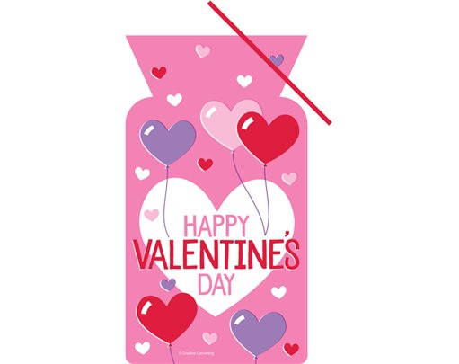 20PK HEARTS CELLO BAGS