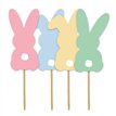EASTER BUNNY CUPCAKE TOPPERS