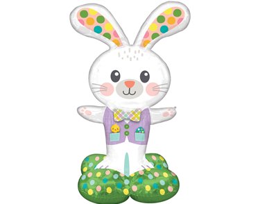 SPOTTED EASTER BUNNY AIRLOONZ