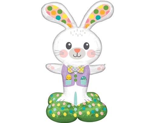 SPOTTED EASTER BUNNY AIRLOONZ