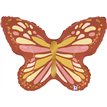35in BOHO BUTTERFLY FOIL BALLOON
