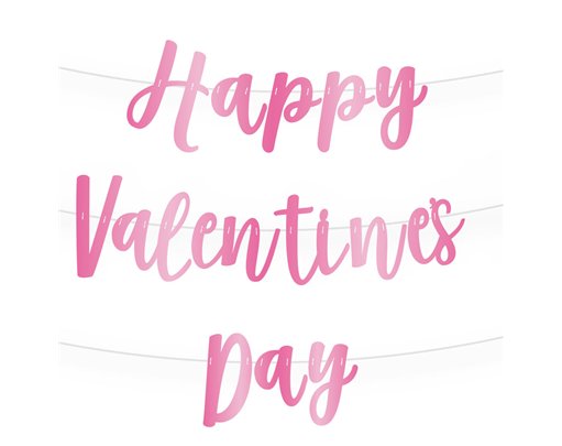 VALENTINES LETTER BANNER