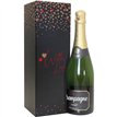 RED / GOLD FLAT PACK BOTTLE BOX