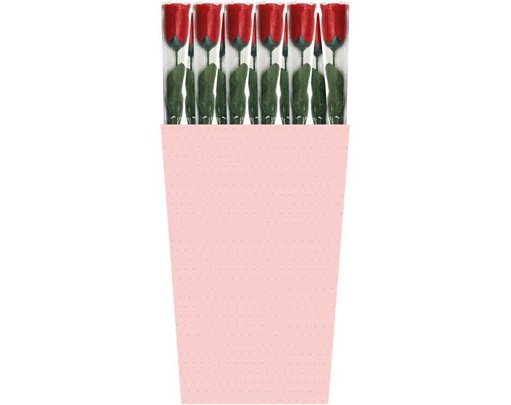 ROSE IN ACETATE BOX 24S