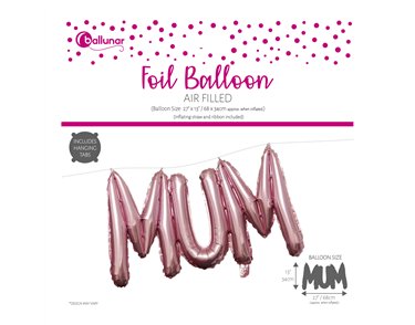 MUM PINK FOIL BALLOON