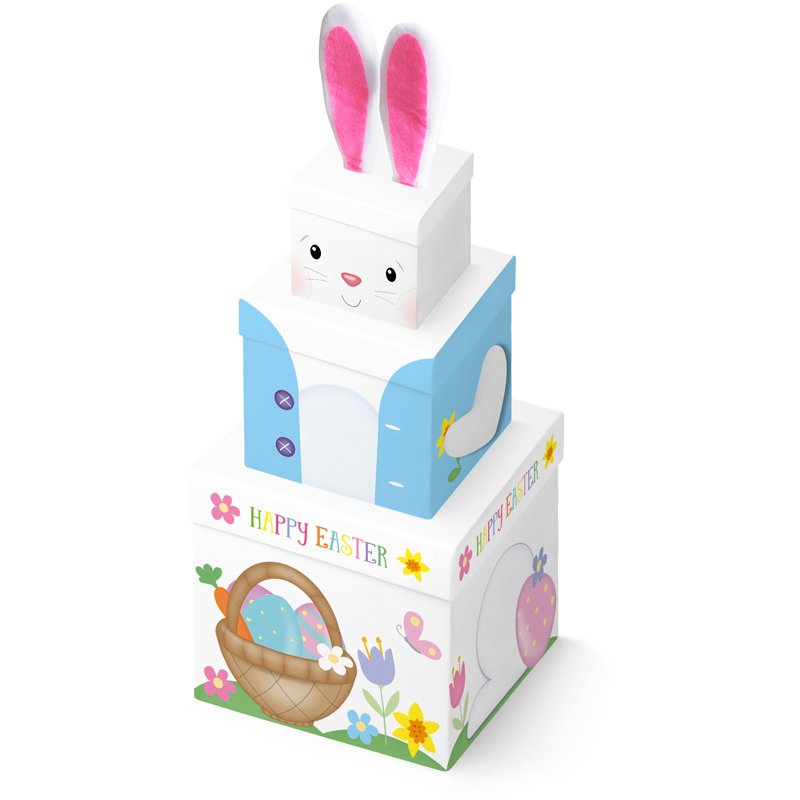 EASTER BUNNY PLUSH BOX