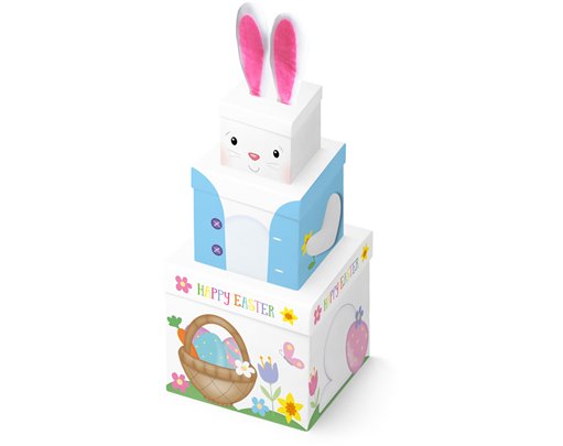 EASTER BUNNY PLUSH BOX