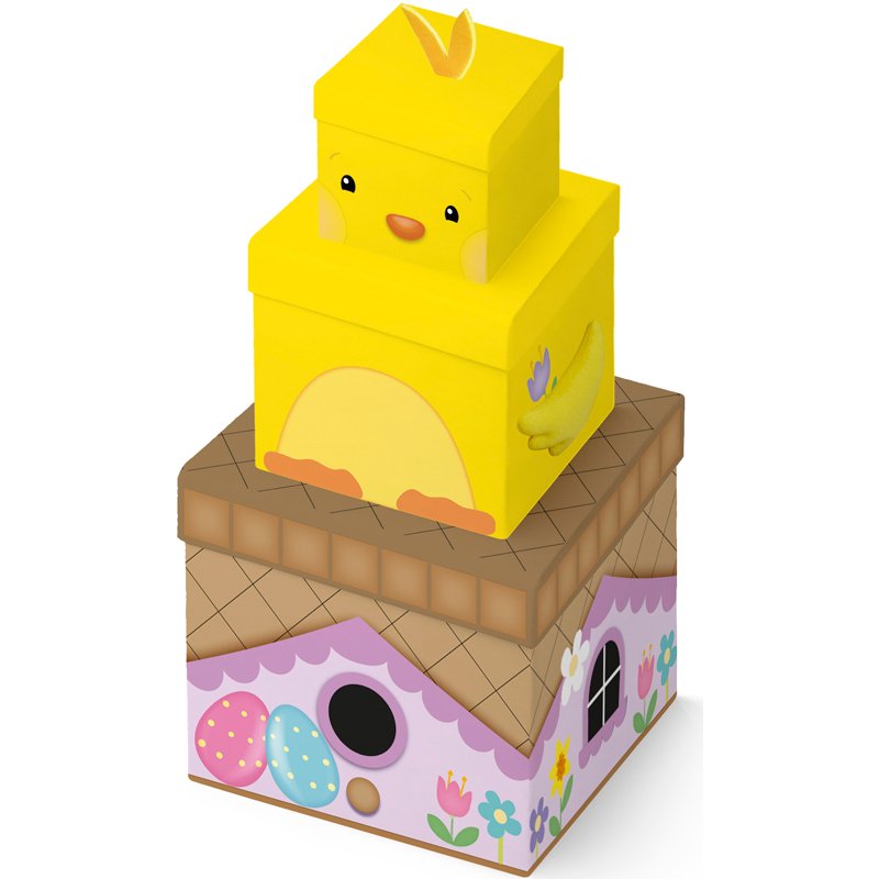 EASTER CHICK PLUSH BOX