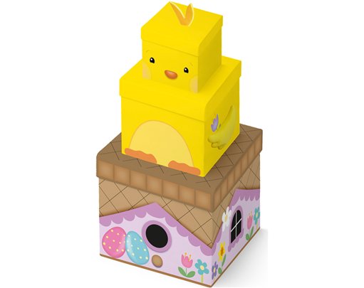 EASTER CHICK PLUSH BOX